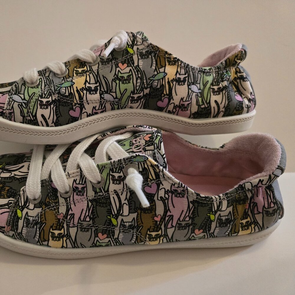Bobs By Skechers Size 8 Cats Memory Foam - image 4